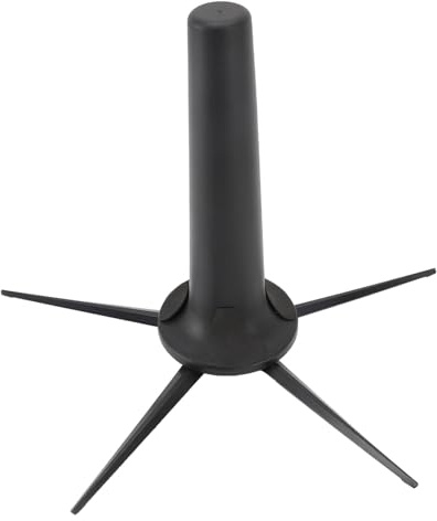 Soporte de Saxofón Soprano Portátil, Soporte de Metal Desmontable Compacto Plegable con Fieltro sin Resbalón, Tornillos Giratorios, Seguridad Estable, Saxo para Músicos e