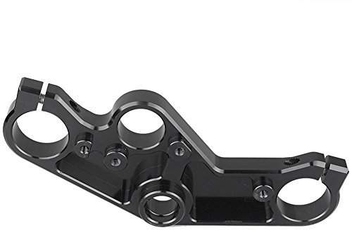 FSFYUK Motorcycle Lowering Triple Tree Front End Upper Top Clamp for YZF R3/R25 2014 2015 2016, black