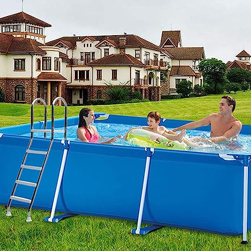 Scala per piscina fuori terra a 4 gradini per piscine Terreno Heavy Duty Addensare 304 Scale in acciaio inox per adulti carico 226,8 kg