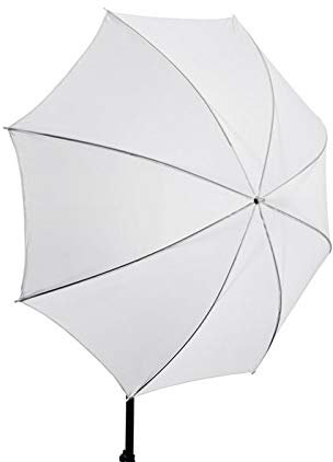 ayex Studio-Durchlichtschirm 101cm 40 - innen & aussen weiß für besonders diffuses Licht