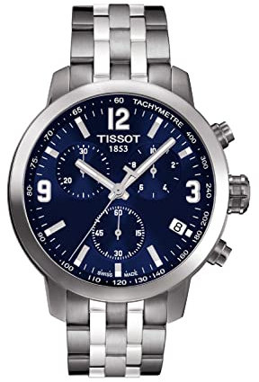 T055.417.11.047.00 Tissot Men's Watch with Blue Dial