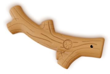 Design Shed Dog Chew Bacon Flavor Branch, Wood Sawdust Durable Dog Chew Toy Bone For Aggressive Chewers With Real Bacon Flavor, Interactive Puppy Chew Bones For Dogs For All Breeds
