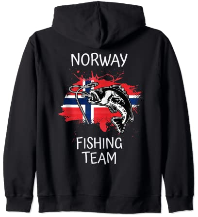 Norwegen Fishing Team - Angeltour Kapuzenjacke