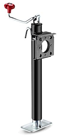 ICOSAR Gato de coche de manivela de remolque Jack RV Soporte de elevación de pierna Estabilizador de estacionamiento Jack Accesorios de remolque de yate (Tamaño : Top shake 10)