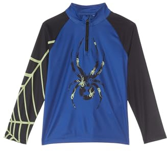 Spyder Kleinkind-Skijacke mit halbem Reißverschluss für Jungen, Blau (Electric Blue), 5