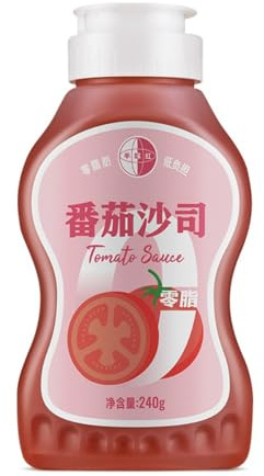 Zercumm240g Bottled Tomato Sauce Household Hamburger Fries Pasta Sauce