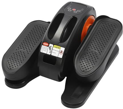 Crosstrainer, DSYOGX elektrisk elliptisk tränare crosstrainer för hem och kontor under skrivbordet elliptisk tränare med 5 hastighetsinställningar och automatiskt läge