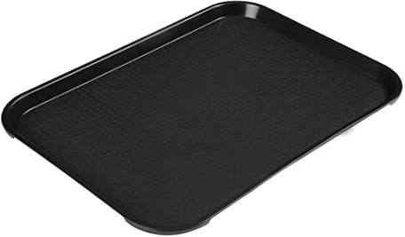 Cambro (1216FF110) 12 x 16 Rectangular Polypropylene Fast Food Tray [Case of 24] by Cambro