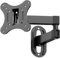 JXMTSPW Support TV Mural 14 à 27 Pouces Ecran PC,Orientable et Inclinable,VESA 75x75mm / 100x100mm jusqu'à 10 kg,Universel 17 19 21 24 Pouces Support Mural TV,Support de Moniteur