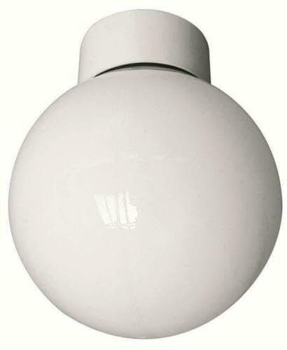 CEW COLCHESTER ELECTRICAL WHOLESALE LTD Bathroom Ceiling Light Fitting Glass Globe