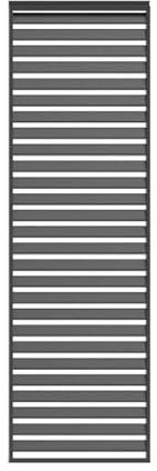 MIRADOR 111 Lamellenwand 0,93 m Aluminium Anthrazit für Deluxe Pergola Garten Terasse Pergola Winterfest Stabil Pavillion