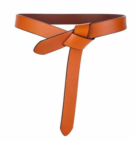 Cintura in pelle bovina Accessori for abiti con cinturino annodato in vera pelle morbida da donna Corsetto for cintura di design di lusso retrò gotico for donna Per Pantaloni, Jeans E Vestiti(3)