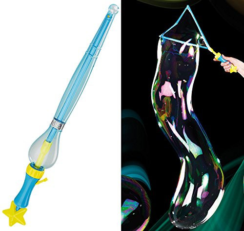 Playtastic Riesenseifenblasen Set: Zauberstab für faszinierende Riesen-Seifenblasen (Seifenblasen groß, groß Set, Geburtstag)