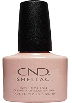 Cnd Cosmetics Shellac Spring Sweet Dreams Collection Grapefruit Sparkle Gel Uv Nail Polish