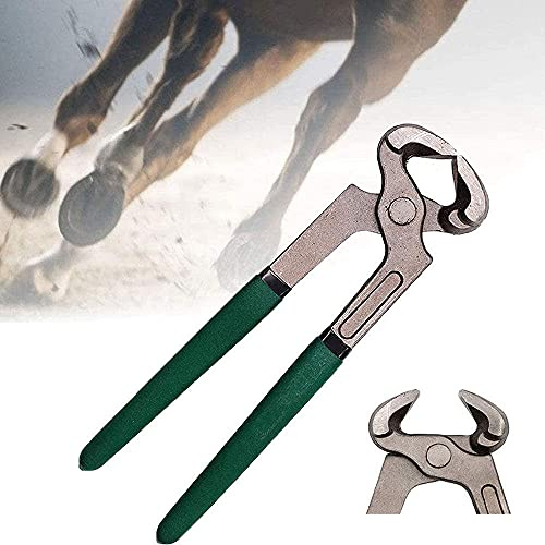 YNITJH Générique Pince À Parer Professionnelle Soins des Sabots pour Chevaux, Taille-Pieds Polyvalent pour Porcs Ovins, Porcs, Bovins, avec Poignée en Caoutchouc, Durable Et Pratique