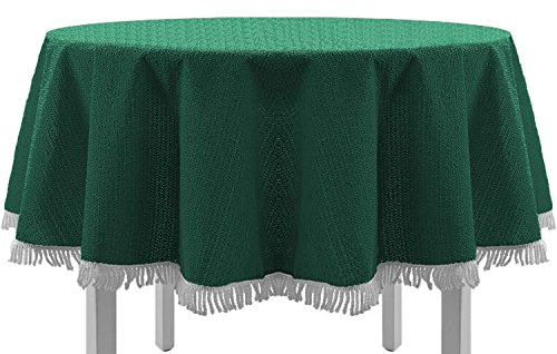 DILUMA | Gartentischdecke Eckig 130x180 cm Grün | Tischdecke für Indoor & Outdoor, Garten, Terrasse, Balkon | Wetterfest, Leicht Abwaschbar, Rutschhemmend