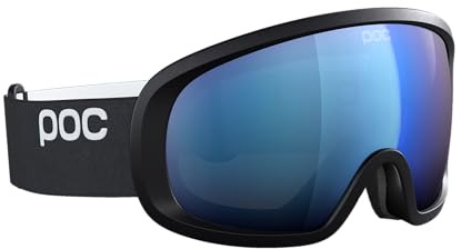 POC Fovea Mid Skibrille – All-Mountain Ski & Snowboard Goggles, Belüftet, Komfortables Gesichtspolster & Große Sicht