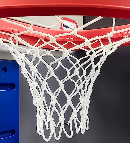 GALVANOX Replacement Net for Little Tikes Easy Score Basketball Hoop, White