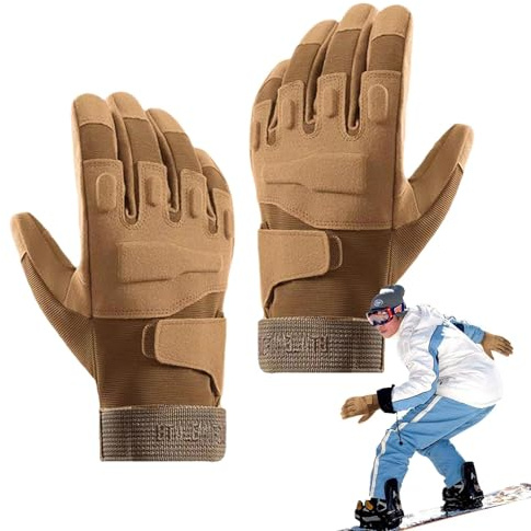Guantes para montar a caballo,Guantes para ciclismo - Guantes de invierno para montar a caballo con dedos completos - Guantes antideslizantes para pantalla táctil para hombres, mujeres, adultos, todas
