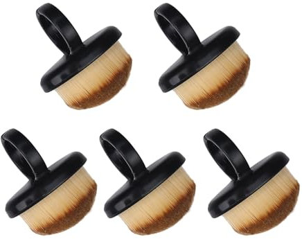 Lot de 5 pinceaux à poussière pour ongles - Pour retirer la poussière - Pinceau de manucure