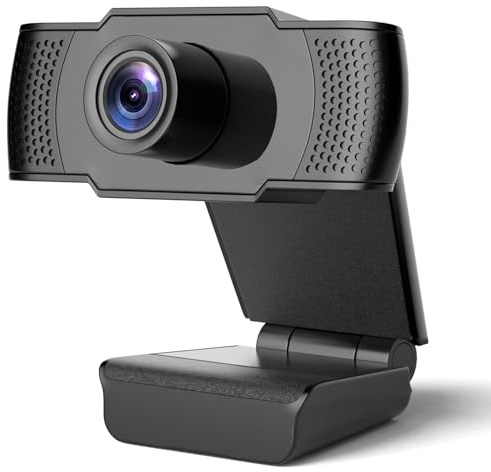 Tidszec 4K Webcam, Ultra 4K HD Web Cam for PC, Dual Noise-Canceling Mics, Auto Light Correction, Wide Angle Streaming Webcam,Plug and Play for Video Calling/Teams/Conferencing/Zoom