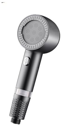 Generico Filtro for soffione Doccia, Booster Portatile, Grande Uscita d'Acqua, purificatore Universale, Set for Bagno e casa(Gray)