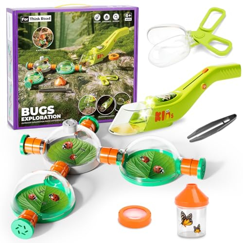 deAO Kit de Explorador para Niños 6+ Años, Set de Investigación de Bichos