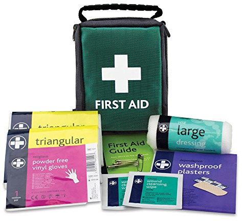 Reliance Medical REL192 Essentials HSE 1 Person Travel First Aid Kit, Helsinki Bag