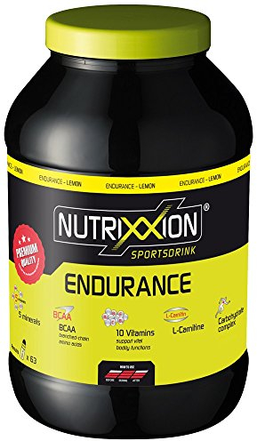 NUTRIXXION® | High Energy Drink Endurance, Energie Drink für Sportler, mit BCAA, Vitaminen & Mineralien, Lemon | 2200g