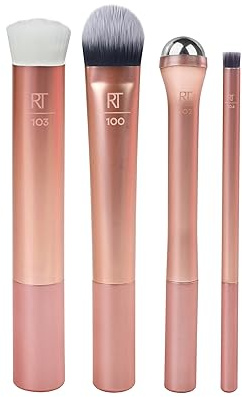 Real Techniques Prep and Prime Set for Skin Preparation and Skincare Application (Packaging and Handle Colour May Vary)