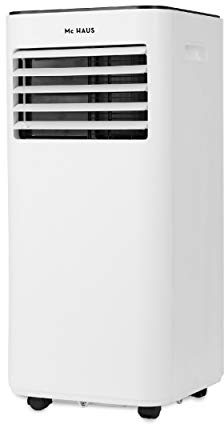 Mc Haus ARTIC-160 - Tragbares Klimagerät 7000BTU Klasse A, 4 in 1: Kühlen, Heizen, Lüften und Entfeuchten, Fernbedienung, bis zu 15m², Weiß