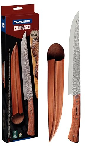 NOMADE köttkniv med läderfodral, 25 cm x