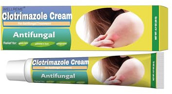 Crème antifongique 20 g, crème pour le psoriasis, convient au pied d'athlète, aux démangeaisons de l'aine, à l'eczéma, convient à tous les types de peau