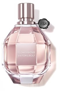 Viktor&Rolf Flowerbomb Eau de Parfum Floral Perfume for Women - 3.4 Fl Oz