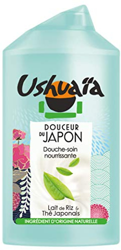 Ushuaïa Douceur du Japón ducha. Cuidado nutritivo con leche de arroz y té japonés - 250 ml