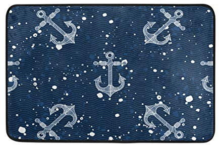MONTOJ Anker mit Blasen Teppich Badezimmer Bereich Teppiche super weich Wohnzimmer Schlafzimmer Home Dekoration Fußmatte Verschleißfest