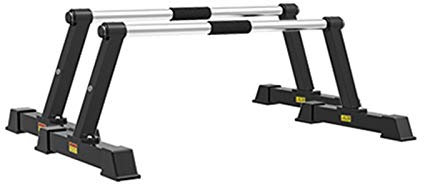 JDKC Parallele Barre Parallele in Acciaio Inossidabile, Barre Ginniche Basse O Medie, Barre Verticali, Barre Parallele per Ginnastica Ritmica e Ginnastica, 200 kg / 440 Libbre Calisthenics