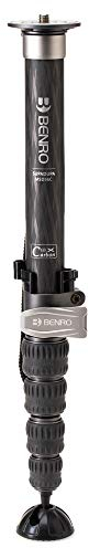 Benro MSD36C SupaDupa Monopod de Fibra de Carbono Negro para Cámaras con Montura de 3/8-16
