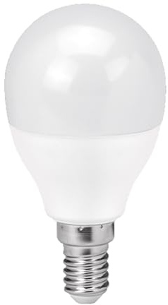 Bright Source Non-Dimmable Opal Frosted LED Golf Ball Bulb, 2.9W, 250lm, E14 Small Edison Screw, 3000K Warm White