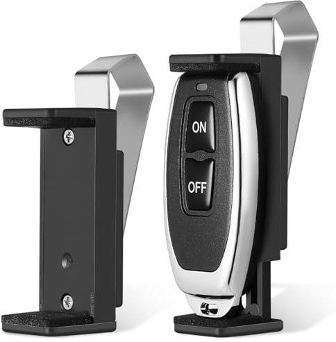 2 unidades de soporte para parasol de coche, soporte para mando a distancia, abridor de garaje, clip para parasoles, clip para puerta de garaje, puerta de garaje, visor remoto HOMSFOU