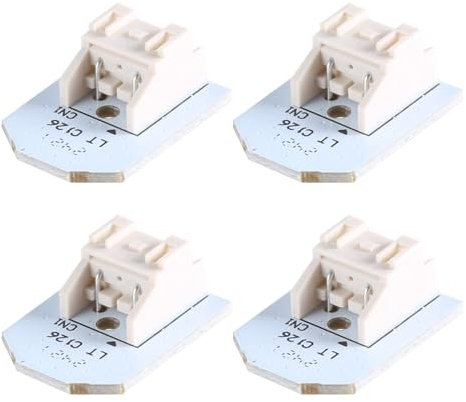 Morain Lot de 4 ampoules LED de rechange pour réfrigérateur WR55X11132, WR55X25754