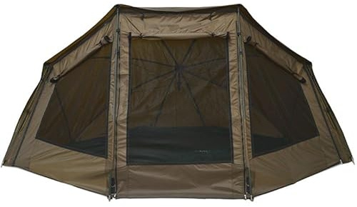 G8DS Karpfenzelt Angelschirm Shelter 1 Mann Alu Brolly Zelt wie Bivvy Zelt Angelzelt Schelter-/Schirmsystem Zip Front