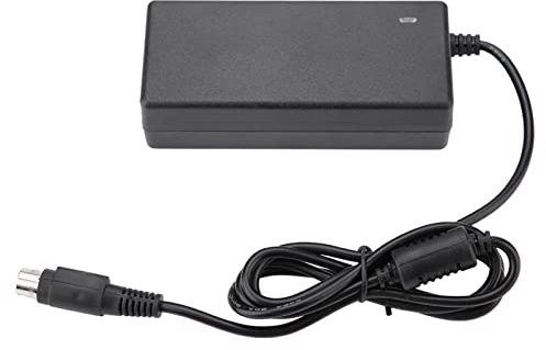 Fauitay Adaptateur d'alimentation 72 W 24 V 3 A 3 Broches, Protection Contre Les Surintensités et Les Surtensions, Adaptateur AC DC avec Plusieurs Protections, pour Imprimante de Reçus