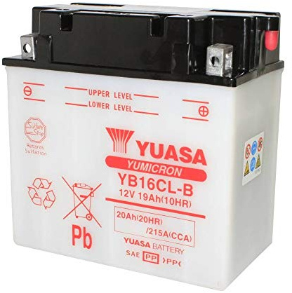 YUASA BATTERIE YB16CL-B offen ohne Saeure
