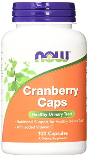 NOW Foods Cranberry Caps, 100 Vegi Capsules-2 Pack