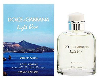 Dolce & Gabbana Light Blue pour Discover Vulcano homme / men, Eau de Toilette, Vaporisateur / Spray 125 ml, 1er Pack (1 x 125 ml)