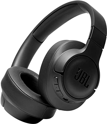 JBL Tune 760NC Casque supra-auriculaire léger sans fil Bluetooth, pliable avec suppression active du bruit, emballage écologique, noir