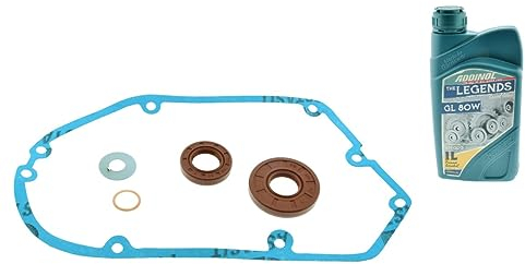 Set Wechsel Wellendichtringe Kurbelwelle Simson S51 SR50 KR51-2 - MIT ÖL FKM braun