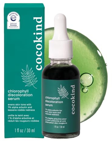 Cocokind Chlorophyll Decolorizer Serum Friendly Stain Serum for Sensitive Skin to Paint Stains, Irregular Tone and Redness 300ml