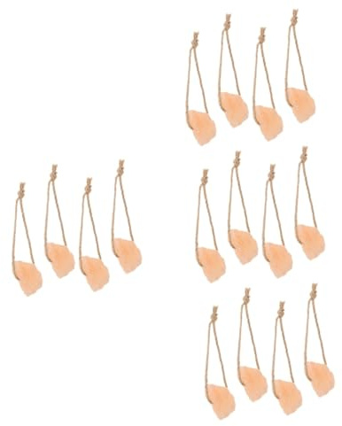 Sosoport 16 Pièces bloc de sel à lécher pour animaux bloc de sel minéral pour chevaux blocs à lécher pour bovins et moutons Minéraux pour animaux minéraux de chèvre aliments pour cerfs